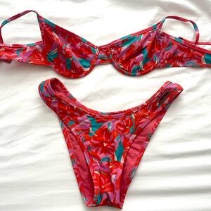 Blackbough Swim Fiona Tropical Tango Bikini